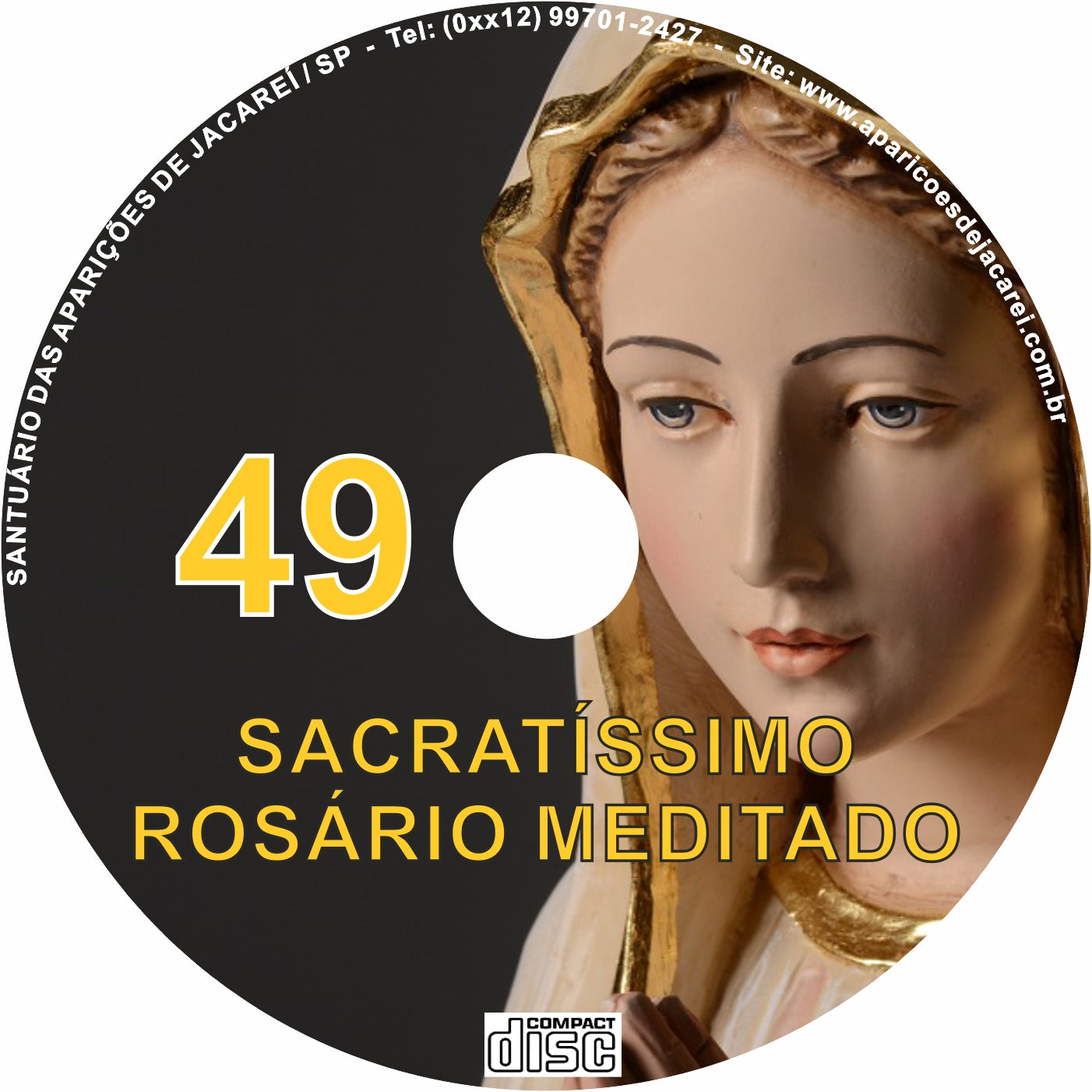 CD Rosário Meditado 049 CD Rosário Meditado 049